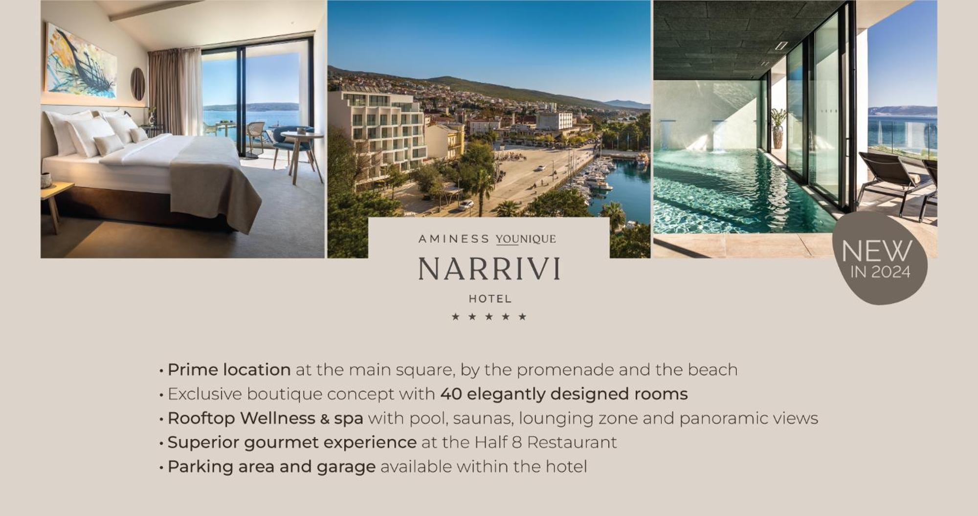 Aminess Younique Narrivi Hotel Crikvenica Exterior photo